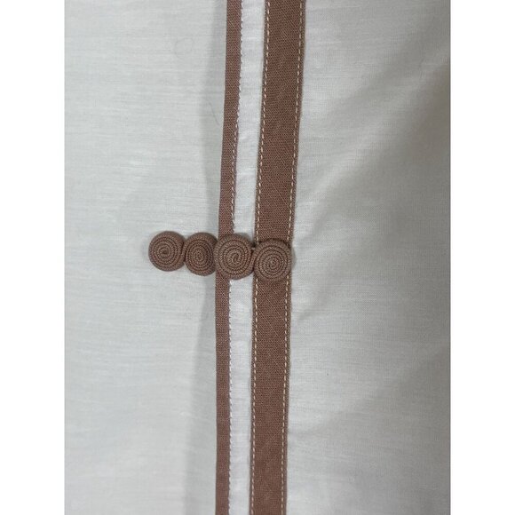 Vintage Plum Blossoms Floral Embroidery Asian Traditional Retro Classic Chic 70s - Picture 9 of 16